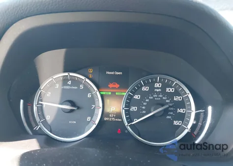 2015 Acura Tlx V6 Advance z USA, uszkodzony, nr VIN 19UUB2F75FA017473